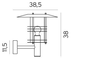 Applique STOCKHOLM Norlys by MEGALUX 33